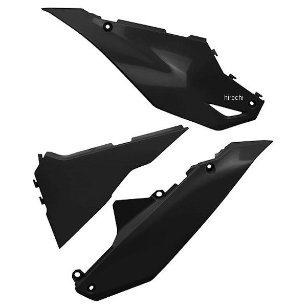 ユーフォープラスト UFO PLAST サイドパネル KX450 黒