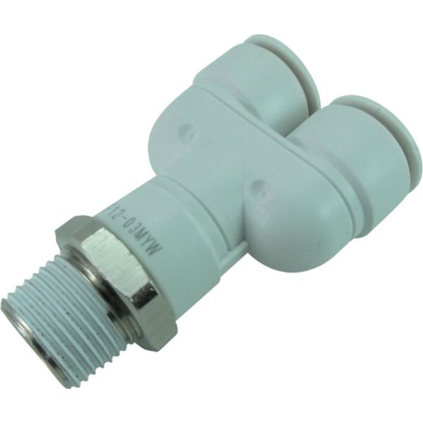 チヨダ　ファイブメイルブランチワイ　Ｗ（白）１２ｍｍ・Ｒ３／８