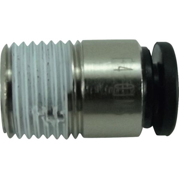 チヨダ　ファイブ六角穴付メイルコネクター　４ｍｍ・Ｒ１／８