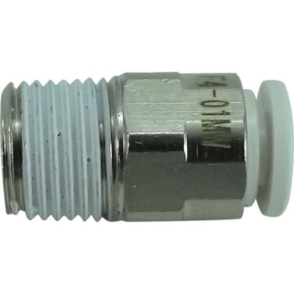 チヨダ　ファイブメイルコネクタ　Ｗ（白）４ｍｍ・Ｒ１／８