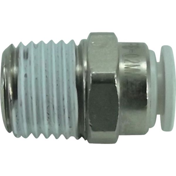 チヨダ　ファイブメイルコネクタ　Ｗ（白）６ｍｍ・Ｒ１／４