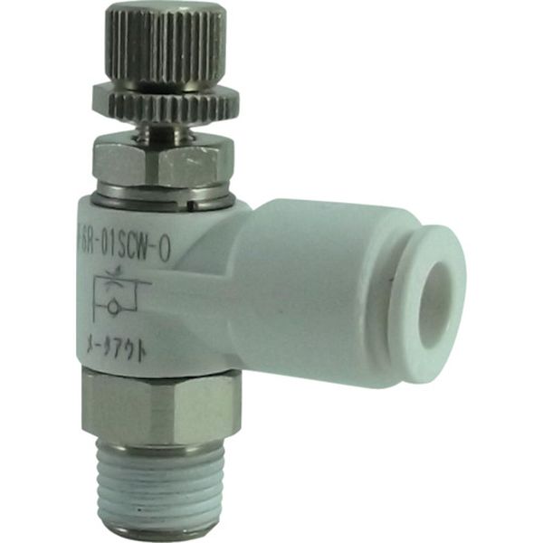 チヨダ　ファイブスピードコントローラα　Ｗ（白）　メーターアウト