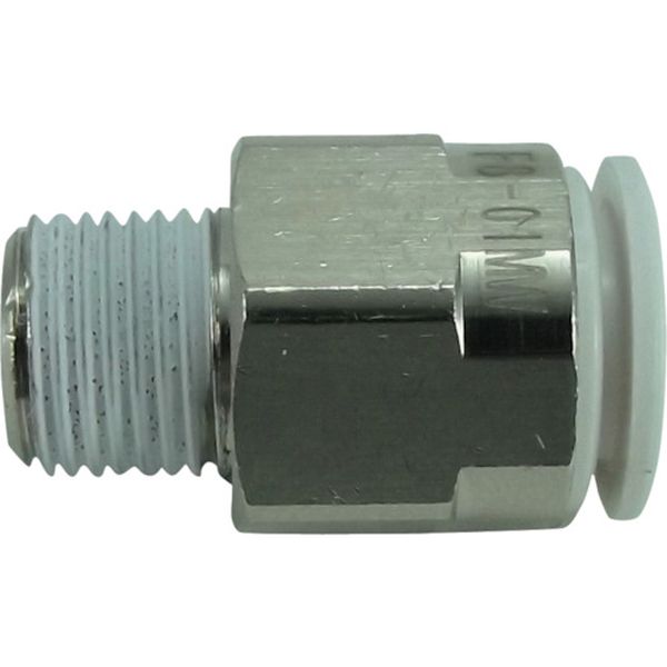 チヨダ　ファイブメイルコネクタ　Ｗ（白）８ｍｍ・Ｒ１／８