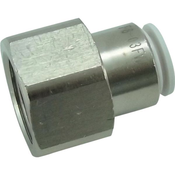 チヨダ　ファイブフィメイルコネクタ　Ｗ（白）８ｍｍ・ＲＣ３／８