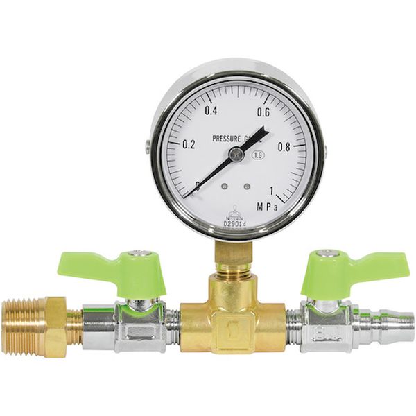 850-9553  圧力計ユニット1.0MPa エアーテストコンプレッサ用