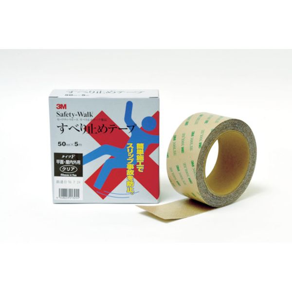 FCLE100X5 361-3453  セーフティ・ウォーク タイプF 100mmX5m クリア