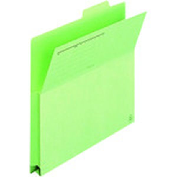FL061PF10GR  294592)持出しフォルダ- FL-061PF A4E 緑 10枚