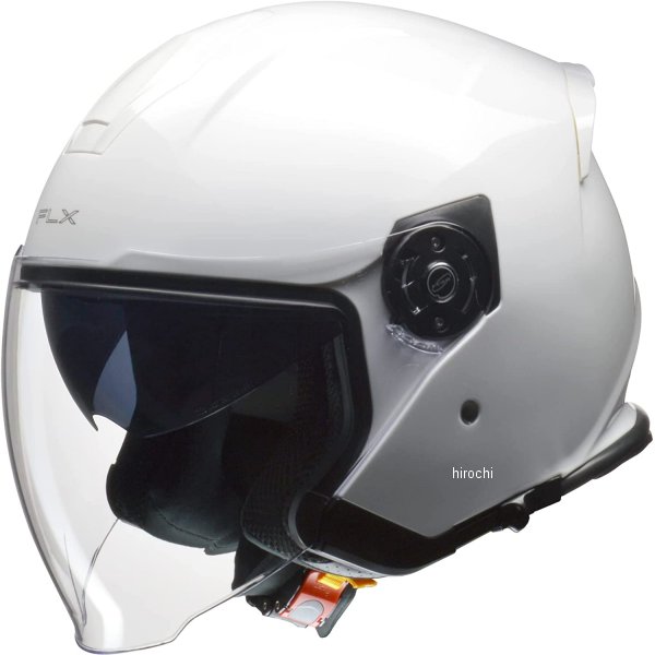 ジェットヘルメット インナーシール付き 白 Lサイズ