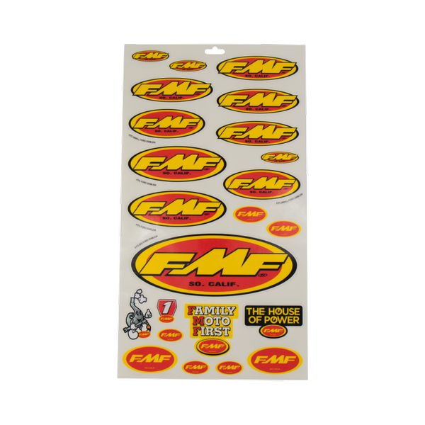 FMF Racing Assorted Sticker Sheet