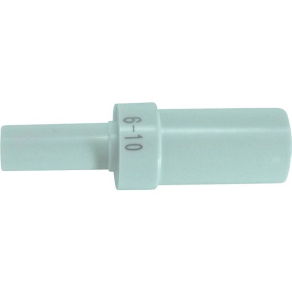 チヨダ　ファイブ異径ジョイント　Ｗ（白）６ｍｍＸ１０ｍｍ