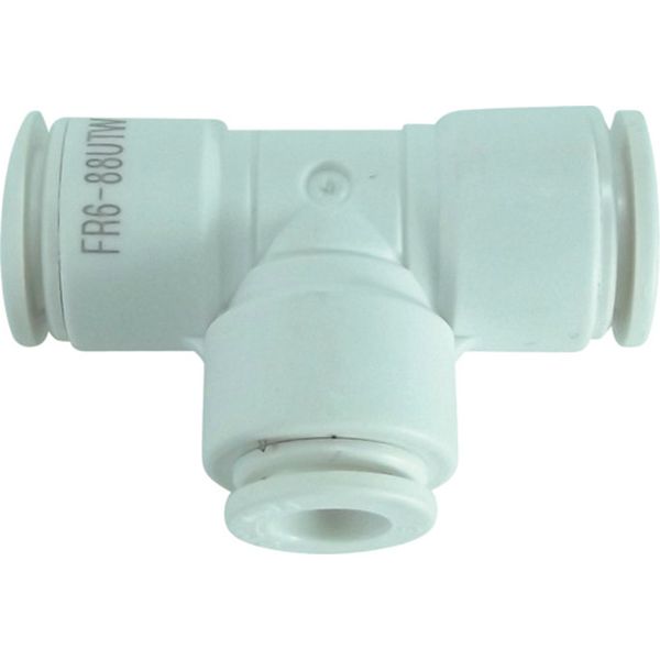 チヨダ　ファイブ異径ユニオンティ　Ｗ（白）６ｍｍＸ８ｍｍ（２箇所）