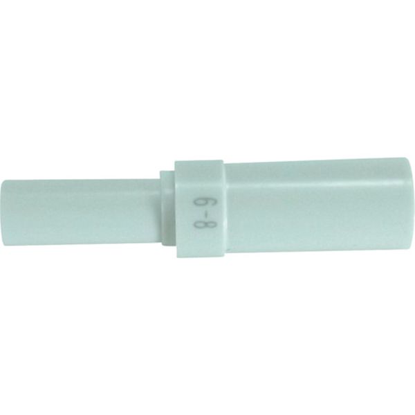 チヨダ　ファイブ異径ジョイント　Ｗ（白）６ｍｍＸ８ｍｍ