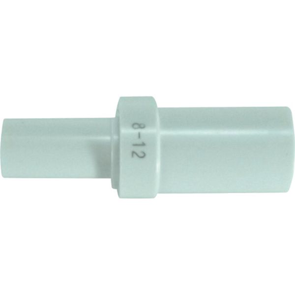 チヨダ　ファイブ異径ジョイント　Ｗ（白）８ｍｍＸ１２ｍｍ