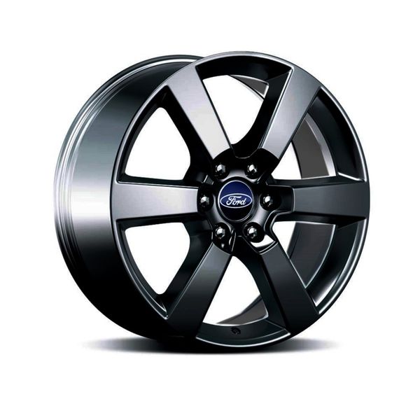 15-17 F-150 20in x 8.5in Six Spoke Wheel - Matte Black