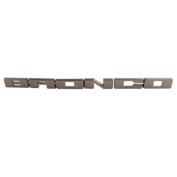 2021+ Bronco Grille Lettering Overlay Kit - Bronze