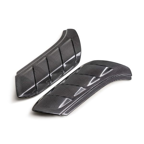 22-24 Bronco Raptor 2x2 Twill Carbon Fiber Fender Vent Set- Gloss