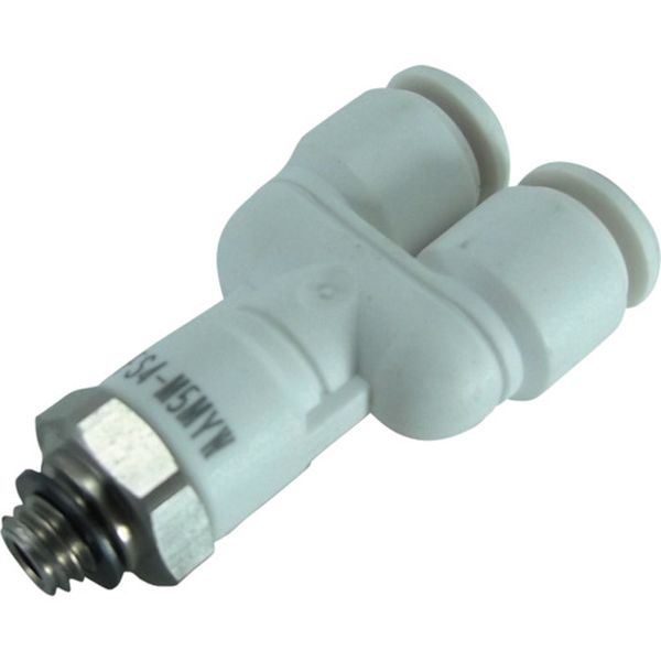 チヨダ　ファイブＳＵＳメイルブランチワイ　白　４ｍｍ・Ｍ５Ｘ０．８