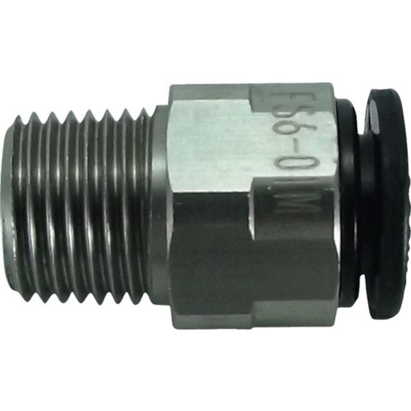 チヨダ　ファイブＳＵＳメイルコネクタ　６ｍｍ・Ｒ１／８