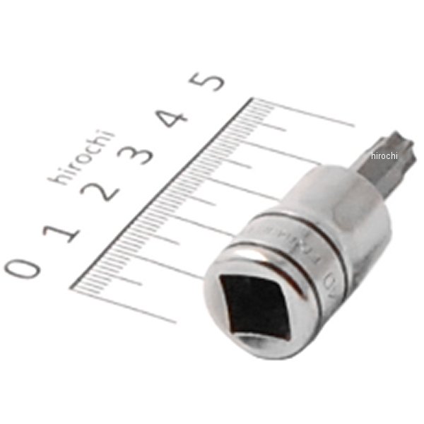 3/8インチ ソケット トルクス 耐タンパー T40