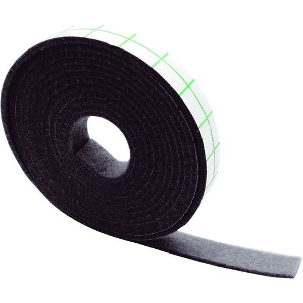 FU363 177-6670  フェルトテープ 濃茶 10X1800