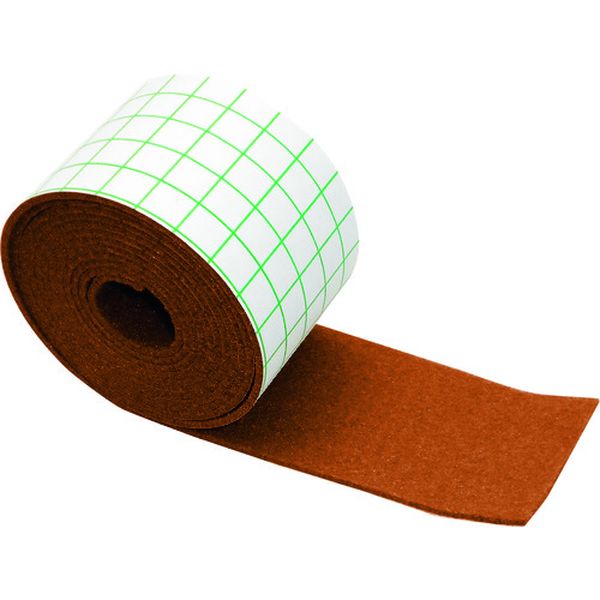 FU382 177-5037  フェルトテープ 茶 50X1800