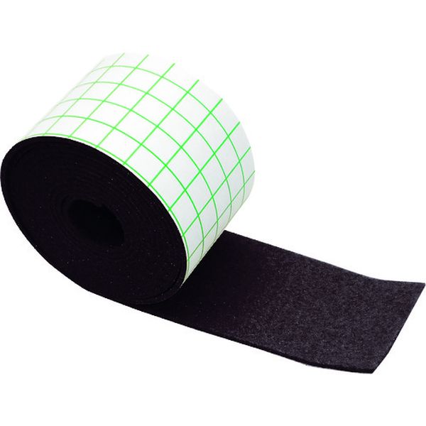 FU383 177-8171  フェルトテープ 濃茶 50X1800