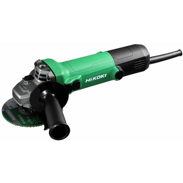 G10SL7S 電気ディスクグラインダ 砥石径100MM 低速高トルク形 再起動防止機能付 スライド式スイッチ