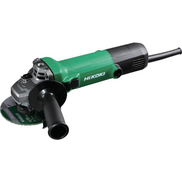 G10SH7S100V 電気ディスクグラインダ100V仕様 砥石径100MM 再起動防止機能付 スライド式スイッチ