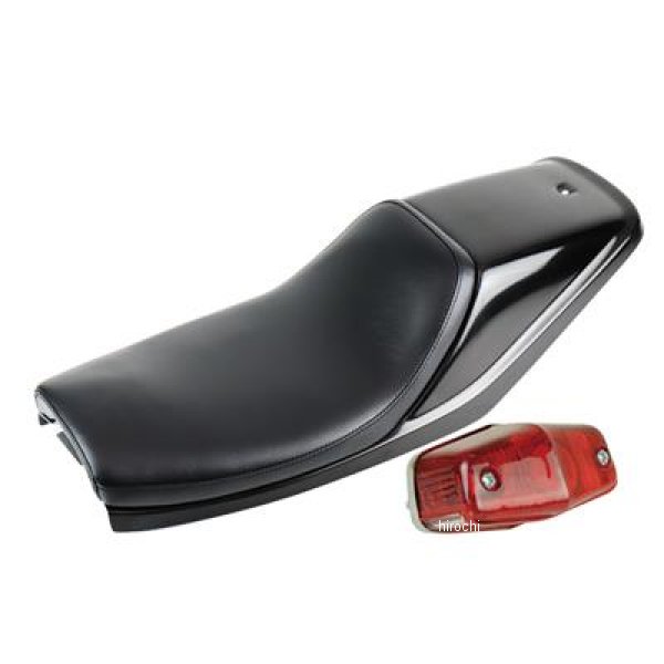 FTシートKIT TW200、TW225 ブラック/プレーン ルーカステール