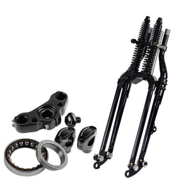 74スプリンガーフォークKIT SR500、SR400（ドラム車） ストックサイズ アンギュラベアリング対応