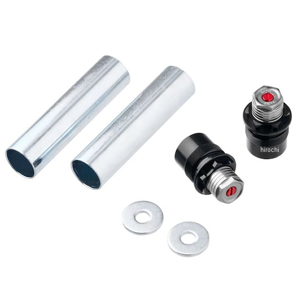 フロントフォークトップキャップ SEROW250 黒/赤