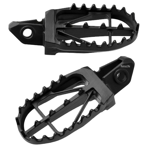 ワイドフットペグ クロモリ 57mm