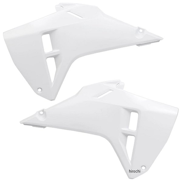 ユーフォープラスト UFO PLAST ラジエターシュラウド CRF450R、250R 白