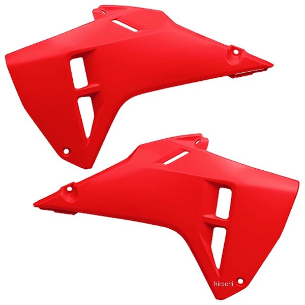 ユーフォープラスト UFO PLAST ラジエターシュラウド CRF450R、250R 赤