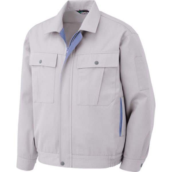 561UEM   男女ペアブルゾン シルバーグレー M