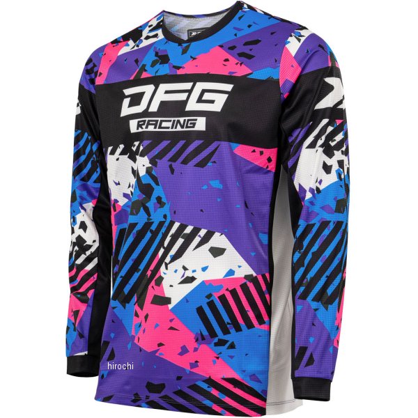 ソリッド ジャージ 紫/青/ピンク 2XL