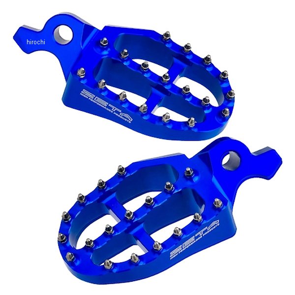 アルミフットペグ YZ250F 青