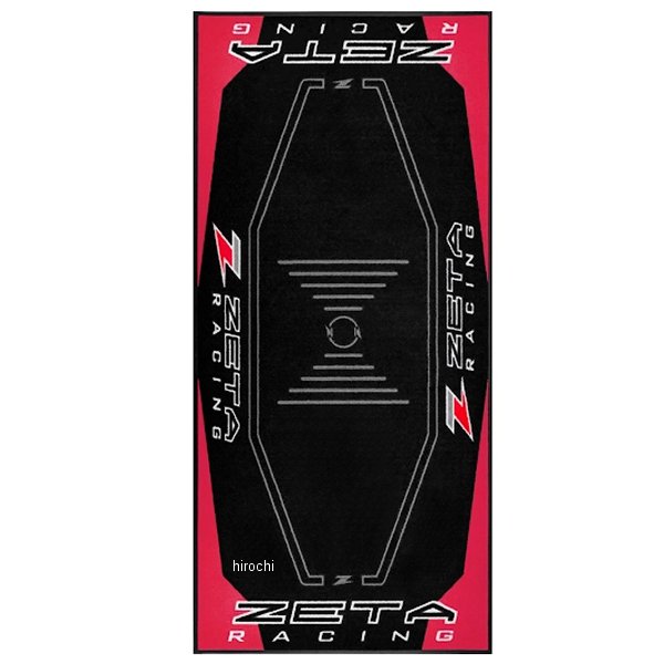 DIRTFREAK レーシングフロアマット ZETA 赤/黒