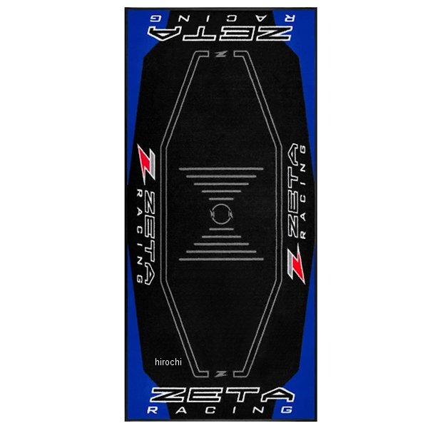 DIRTFREAK レーシングフロアマット ZETA 青/黒