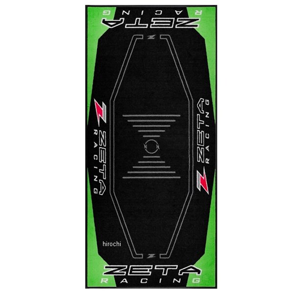 DIRTFREAK レーシングフロアマット ZETA 緑/黒