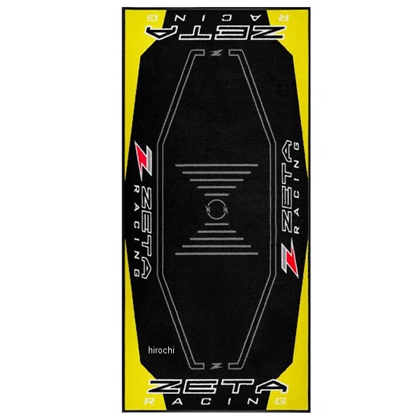 DIRTFREAK レーシングフロアマット ZETA 黄/黒