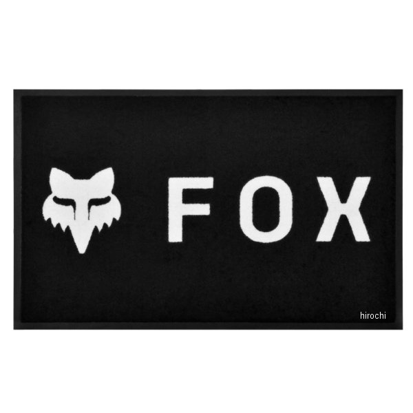 DIRTFREAK レーシングフロアマット FOX 黒