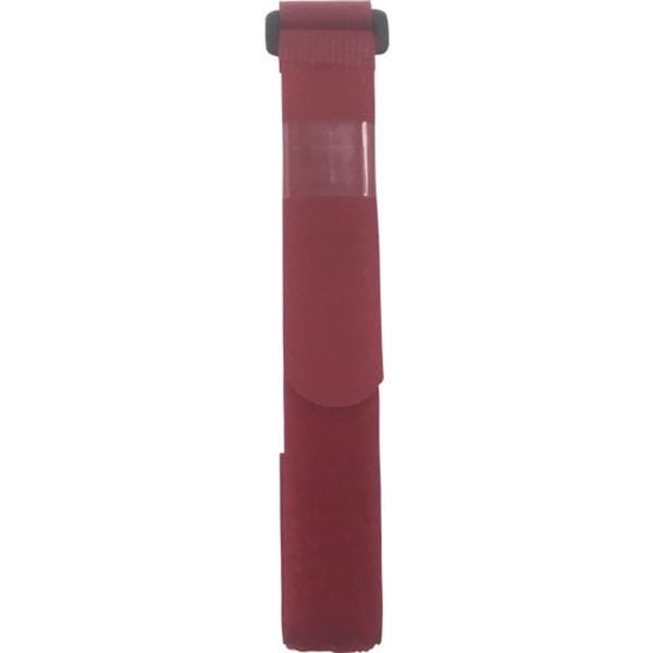 マジックテープ　結束テープ　２５ｍｍ巾×５５０ｍｍ　レッド