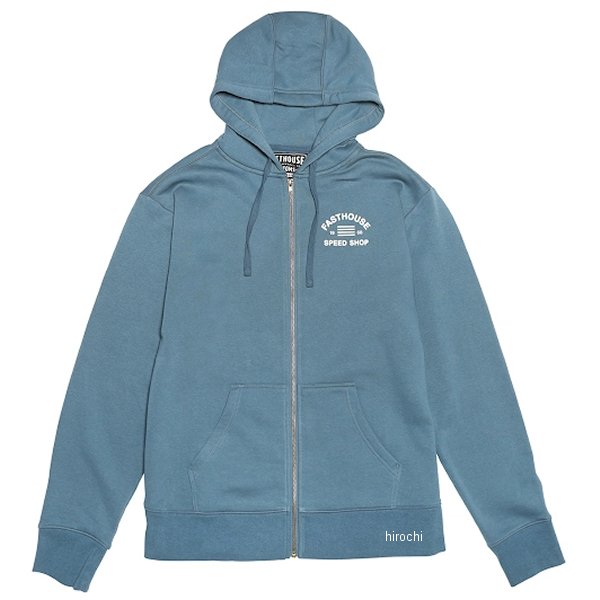 フーディー コバルト ジップアップ ビンテージブルー Mサイズ