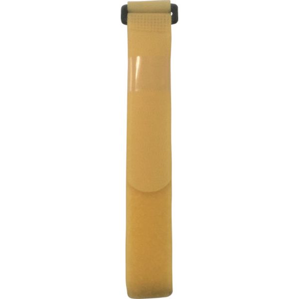 マジックテープ　結束テープ　２５ｍｍ巾×１０５０ｍｍ　イエロー