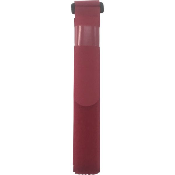 マジックテープ　結束テープ　２５ｍｍ巾×１０５０ｍｍ　レッド