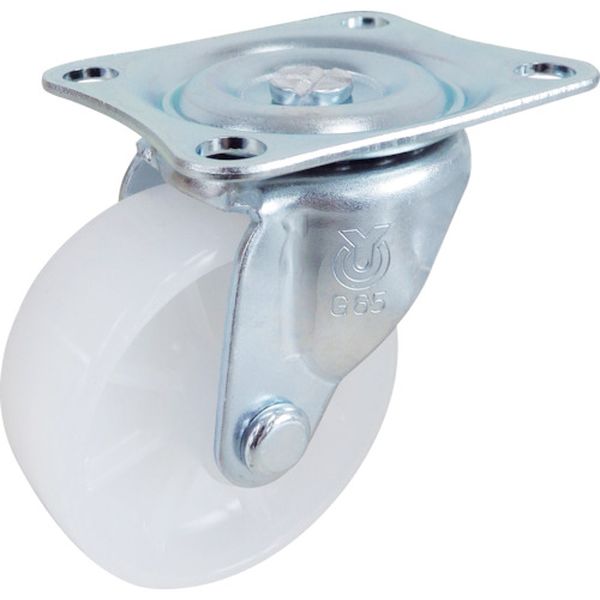 キャスター自在車　６５径ナイロン車輪