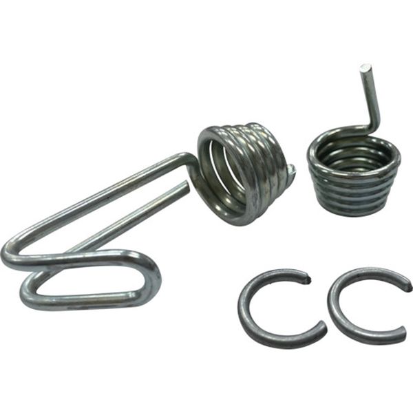 金具 ゴムロープ金具Cセット 平行金具♂♀各1 止金具2個 6～4.2用