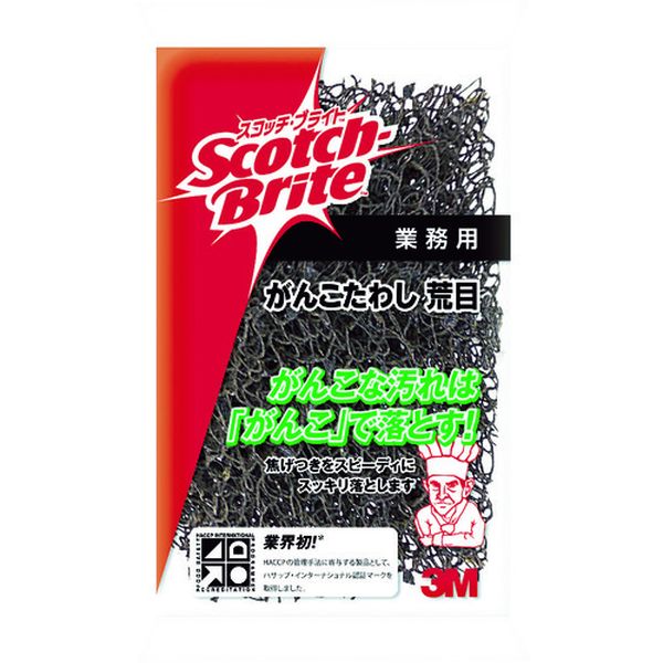 GANKOARA  スコッチ・ブライト がんこたわし荒目 83X140mm