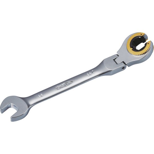 オープンギアレンチ(フレックスタイプ)L：196mm 呼び：14